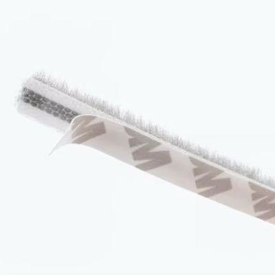 CLJ Porte in alluminio Finestre spazzola a pila di lana Striping meteo con fin protector antipolvere NERO/GRAU/MARONE/BANCO/ALTRO 100%PP