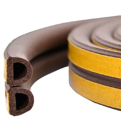 EPDM Weatherstrips Strip di tenuta delle finestre per appartamenti NERO/GRIO/MARONO/BANCO/ALTRE COLORI