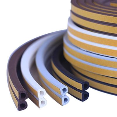 3-50 mm di larghezza CLJ EPDM schiuma Weatherstripping per serrature di finestre e porte 3-25 mm altezza di pila NERO/GRAU/MARONE/BANCO/ALTRI COLORI