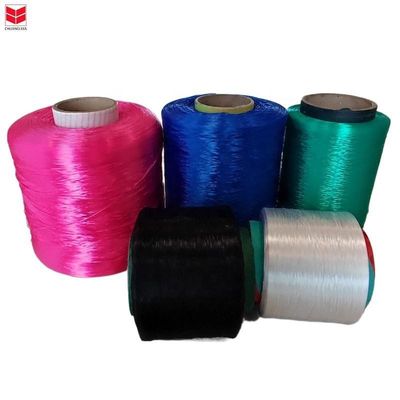 Filati di polipropilene piatto di alta tenacità 100% FDY vergine 900/1000/1250/2000/3000 Denier Twist Core Spun Yarn