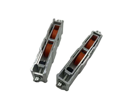 Lunga durata CLJ Lega di zinco Custom Door Window Roller Pulley Wheel Personalizzabile