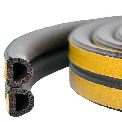 Dimensioni e forme personalizzate Tempo Stripping Rubber Seal Strip per porte e finestre Colori NERO/GRAU/BRAUN/BLANCO/ALTRO