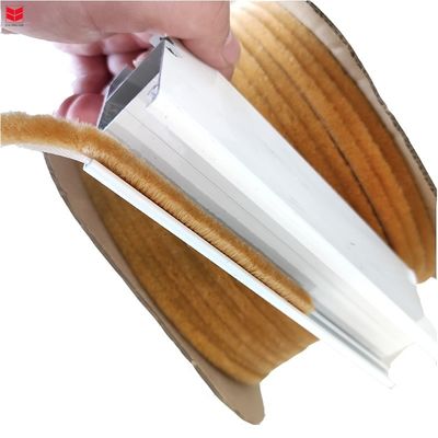 Porta anti-rumore Meteo Pile di lana Stripping Seal Groove Mohair Strip Meteo con funzione a prova di insetti