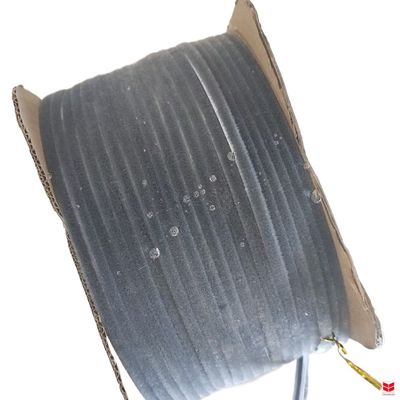 Stripping climatico autoadesivo per LED Strip 5 metri nero insonorizzato