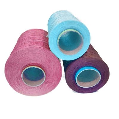 Fdy Filato Tipo Stile Core Spun Filato Eco-friendly 600D 900D 1000D 2000D 5000D PP YARN Cone colore personalizzato per la tela