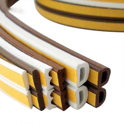 Porte e finestre EPDM autoadesivo gomma di spugna striscia di tenuta in colori con altezza di pila di 3-25 mm e larghezza di 3-50 mm