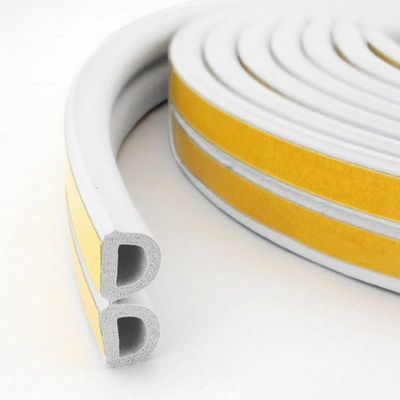 Porte e finestre EPDM autoadesivo gomma di spugna striscia di tenuta in colori con altezza di pila di 3-25 mm e larghezza di 3-50 mm