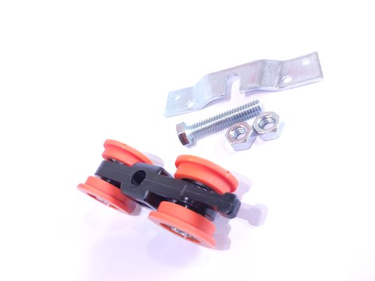 Appartamento Profilo di alluminio Porta Finestra Roller PVC Plastico Ruota portante Design moderno