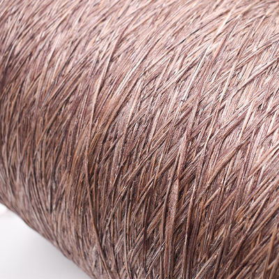 Filati di poliestere torto di colore bianco naturale per funi resistenti e resistenti