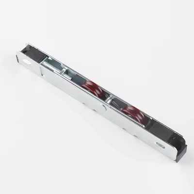 Porte scorrevoli in UPVC, finestre a rulli, doppie ruote, acciaio inossidabile moderno per lo scivolamento liscio