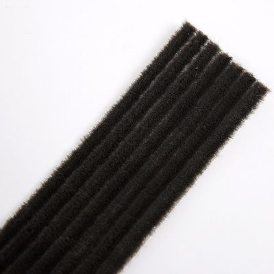 100% PP Materiale tessuto Sello spazzola lana pila Strip meteo per porta per animali da compagnia a prova di polvere a prova di insetti a prova di suono Funzione