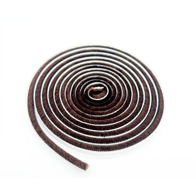 Fenestra di alluminio Mohair Weatherstrip Pile Weather Strip per appartamento di design moderno e sigillo della finestra
