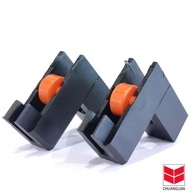 Rulli di nailon personalizzati per porte scorrevoli e finestre in NERO/GRIAU/MARONE/BANCO/ALTRE COLORI