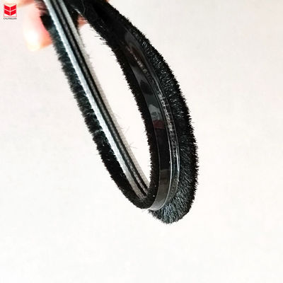 3-50mm larghezza pinna lana pila finestra tessuto sigillo striscia spazzola pila striscia meteo con 3-25mm altezza pila e design moderno