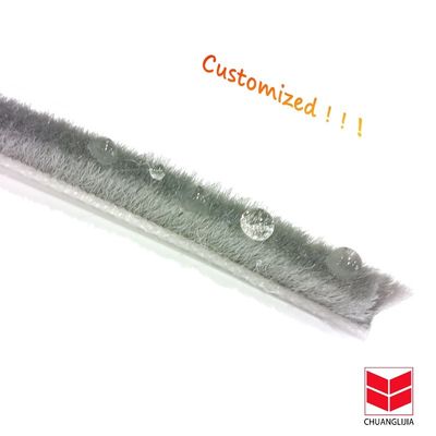Altezza di pila 3-25 mm e larghezza 3-50 mm Striscia di plastica impermeabile per vetro per finestre e porte in NERO/GRIO/MARRO/BANCO/ALTRO