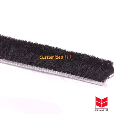 Altezza di pila 3-25 mm e larghezza 3-50 mm Striscia di plastica impermeabile per vetro per finestre e porte in NERO/GRIO/MARRO/BANCO/ALTRO