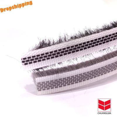 Altezza di pila 3-25 mm e larghezza 3-50 mm Striscia di plastica impermeabile per vetro per finestre e porte in NERO/GRIO/MARRO/BANCO/ALTRO