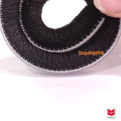 Altezza di pila 3-25 mm e larghezza 3-50 mm Striscia di plastica impermeabile per vetro per finestre e porte in NERO/GRIO/MARRO/BANCO/ALTRO