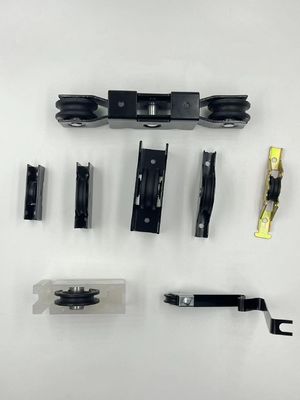 Roller di finestra scorrevole in lega di zinco con hardware di porta scorrevole a sfera in ferro