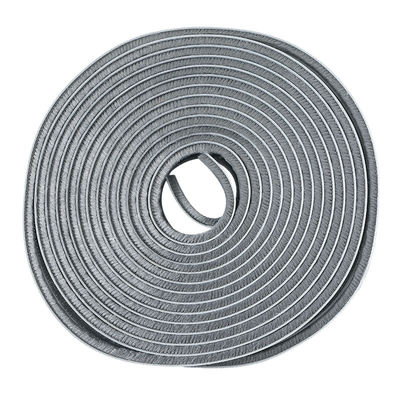 Altezza di pila 3-25mm Larghezza 3-50mm 100%PP Stripe in lega di alluminio spazzola di tempo Stripping per Apposite porta di CLJ porta scorrevole