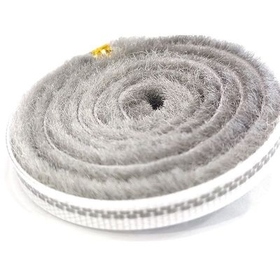 ISO9001 2008 Certified Brown Brush Seal Door Window Seal Strips in NERO/GRAU/BRAUN/BLANCO/ALTRE colori per le prestazioni
