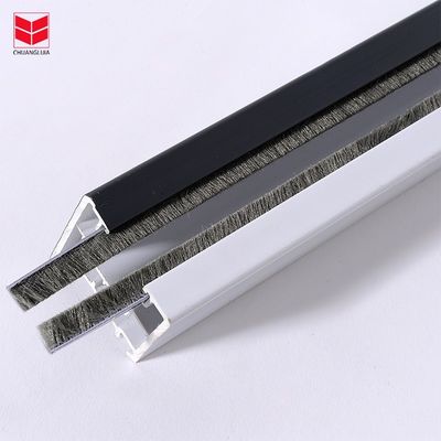 ISO9001 2008 Certified Brown Brush Seal Door Window Seal Strips in NERO/GRAU/BRAUN/BLANCO/ALTRE colori per le prestazioni