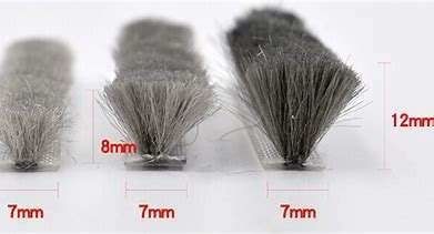 Stripping antipolvere e resistente alle intemperie per armadi 7*6 mm Nero/Griggio/Marrone/bianco