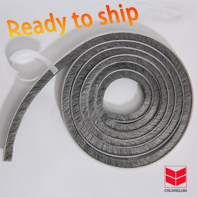 Moderno stile di design Porta e finestra lana pila Weather Strip Isolamento acustico Strip di silicone spazzola di sigillo con ISO9001 2008
