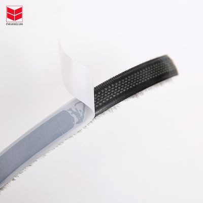 Moderno stile di design Porta e finestra lana pila Weather Strip Isolamento acustico Strip di silicone spazzola di sigillo con ISO9001 2008