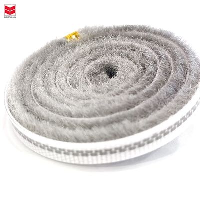 Moderno stile di design Porta e finestra lana pila Weather Strip Isolamento acustico Strip di silicone spazzola di sigillo con ISO9001 2008