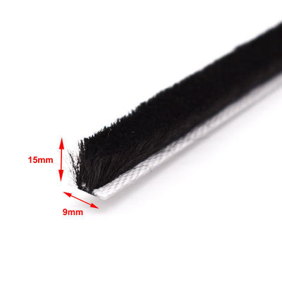 100% PP 3p Grigio Nero Finestra E Porta Silicio Piastra impermeabile di plastica Striscia meteo 3-50mm Larghezza 3-25mm Altezza di pila