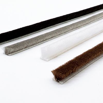Spessore di spazzola di strisce di sigillo per il tempo in nero/grigio/marrone/bianco/altro per il design moderno