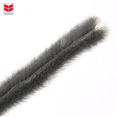 100%pp Striscia di sigillo per finestre di tessuto porta a pinna pila di lana Striscia di sigillo per il tempo con design moderno e certificazione ISO9001 2008