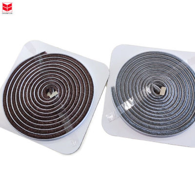 6.8 * 5 / 6 / 7 / 8 Pelle di spazzola Strip di sigillo per porte e finestre Design moderno altezza pila 3-25mm larghezza 3-50mm