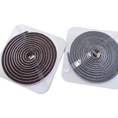 Moderno design porta scorrevole slot lana alluminio legno striscia spazzola Stripping meteo Apposito porta striscia di sigillo con 100% PP