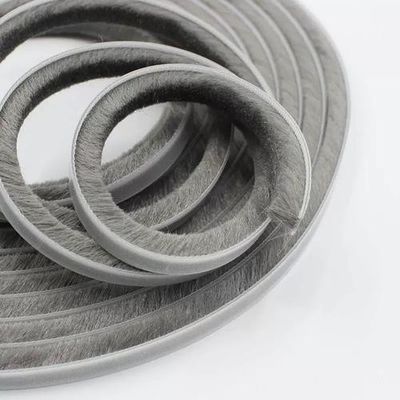 Moderno design di strisce stagno meteo spazzola lana mohair striscia di sigillamento per alluminio finestre / porte accessori
