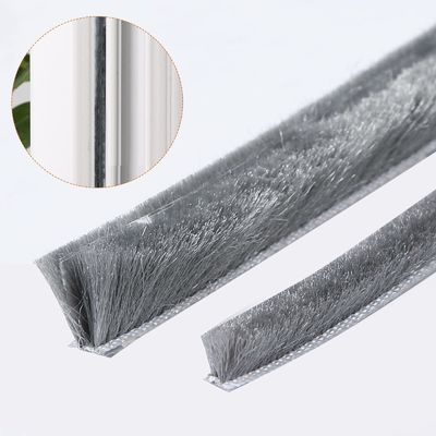 Spazzola a strisce per porte scorrevoli in colore nero/grigio/marrone/bianco/altri colori