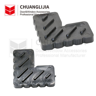 Moderno design giunto di angolo di plastica per schermo di alluminio accessori di telaio